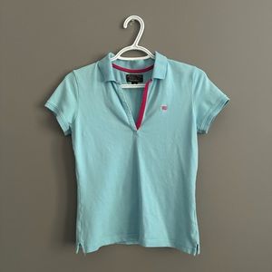 Ralph Lauren Medium Light Blue Cotton Short Sleeve Polo